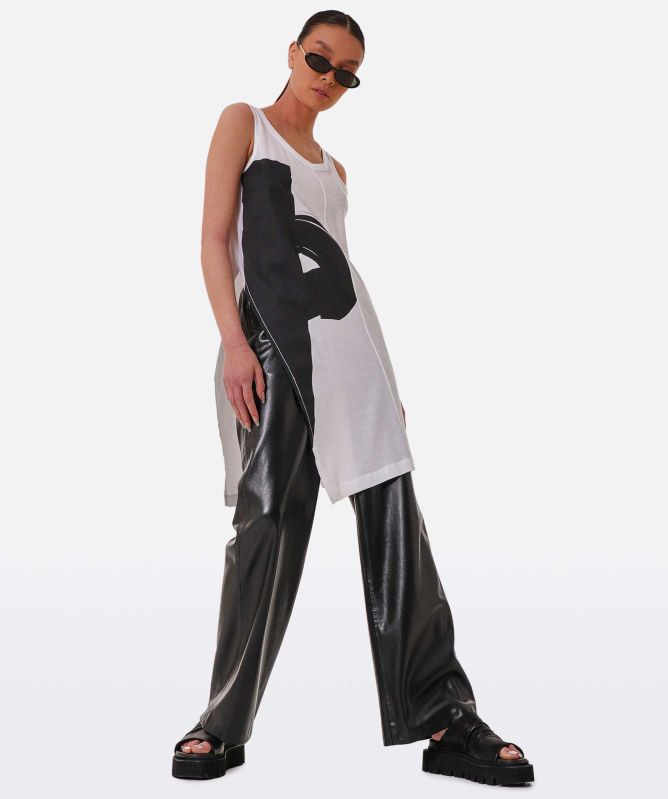 Lurdes Bergada Cotton Blend Paint Wash Tunic