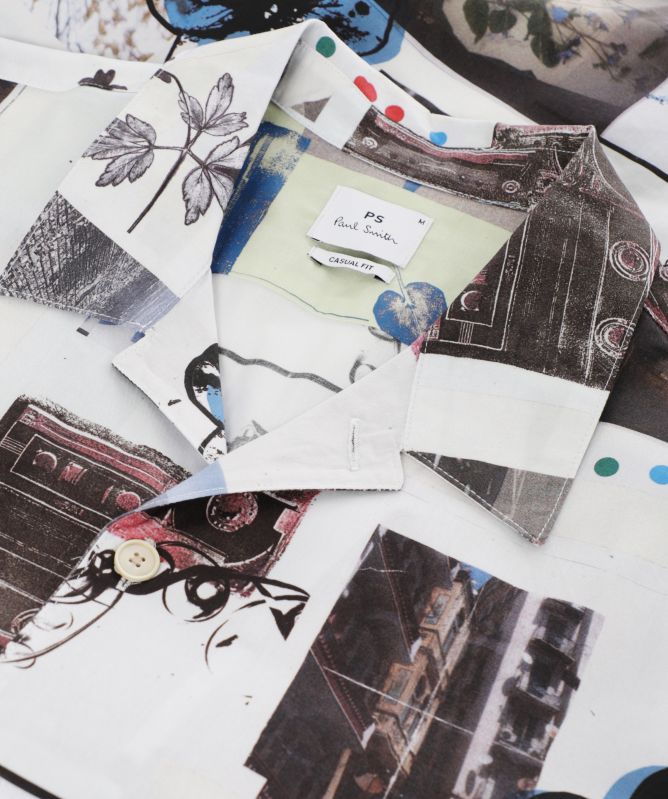 Paul Smith Scrapbook Print Shirt