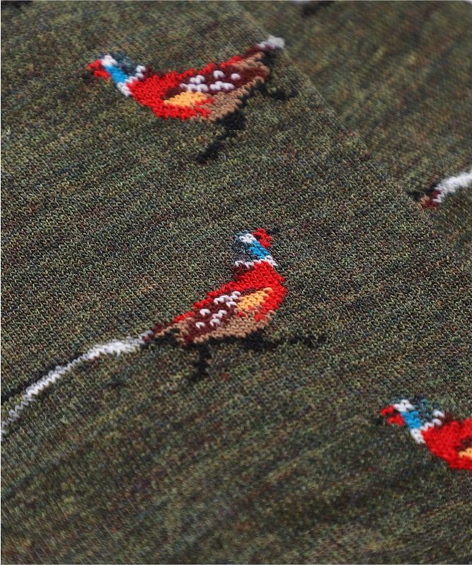 J. Blades Wool Blend Pheasant Socks