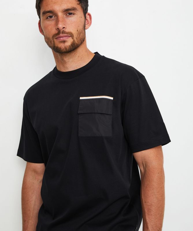BOSS Black Mercerised C-Tessin 25 T-Shirt