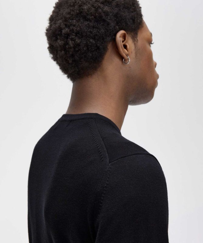Fred Perry Merino Crew Neck Jumper