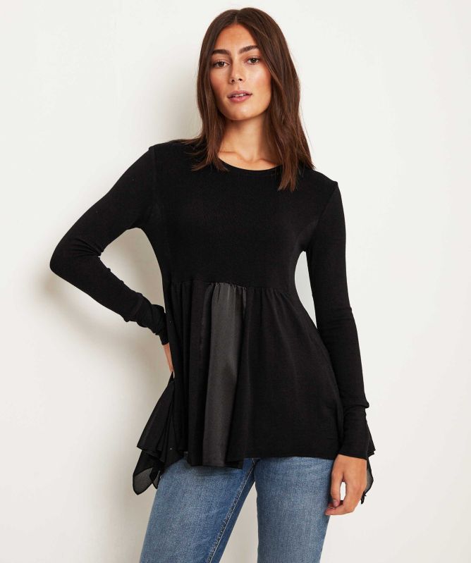 High Topsy-Turvy Sweater