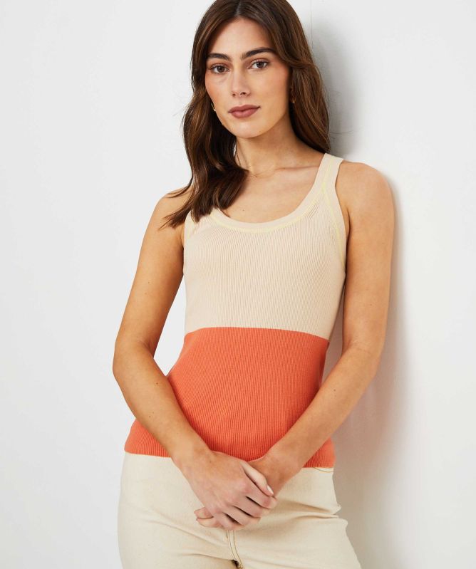 Paul Smith Cotton Ribbed Vest