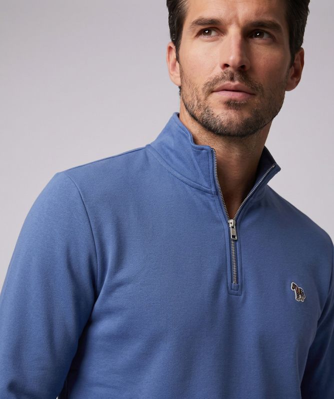Paul Smith Half Zip Zebra Sweatshirt