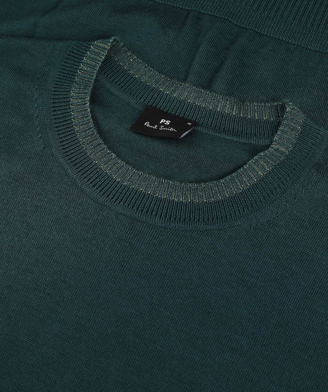 Paul Smith Merino Contrast Collar Jumper