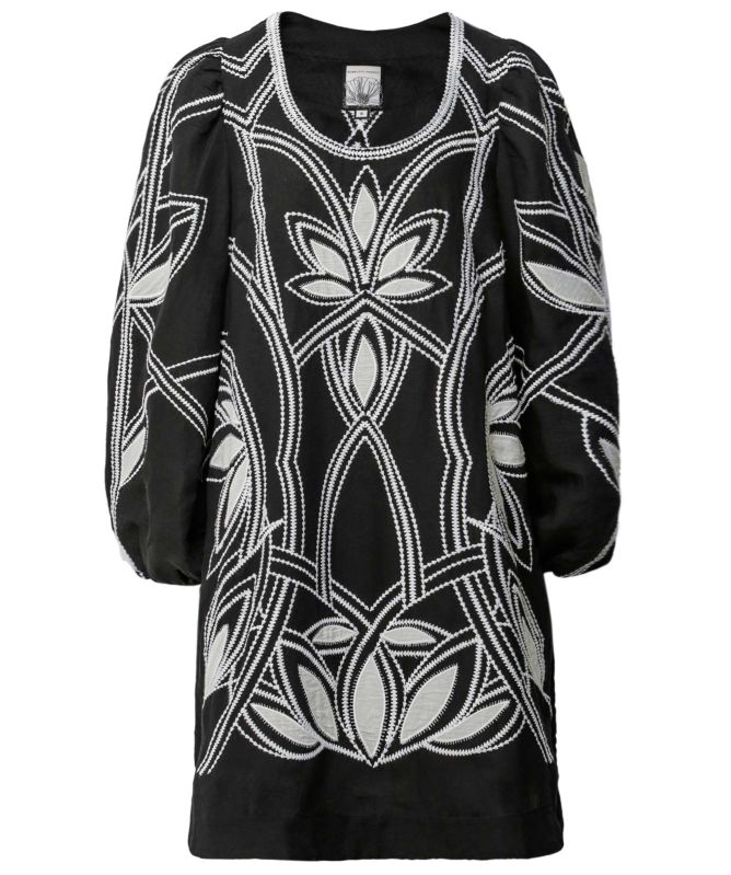 Scarlett Poppies Spirit Embroidered Mini Dress