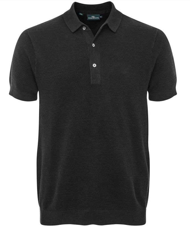 Rodd and Gunn Knitted Masons Flat Polo Shirt