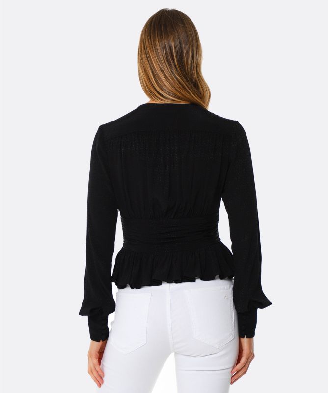 ROTATE Tracy V-Neck Top