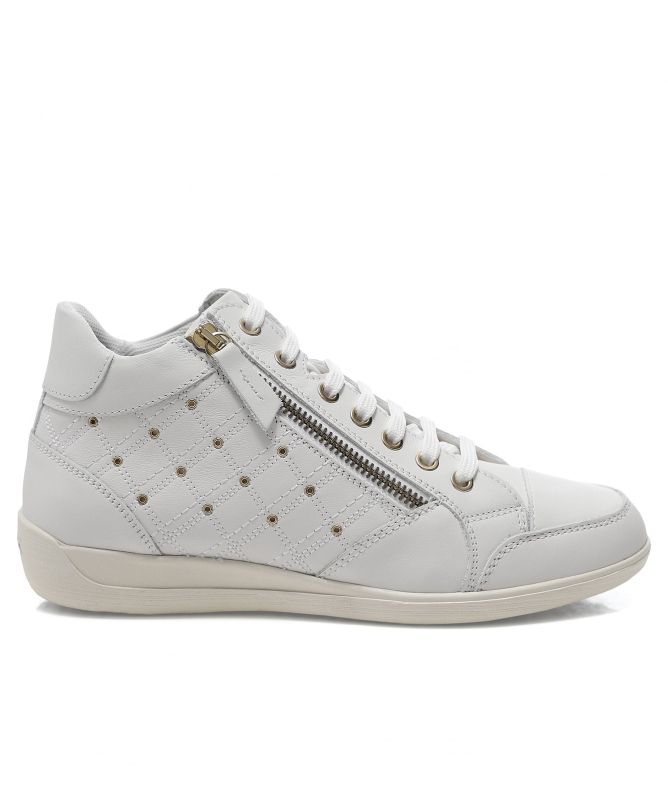 Geox Leather Myria Trainers