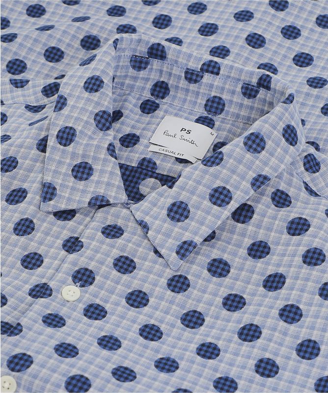 Paul Smith Casual Fit Short Sleeve Print Shirt