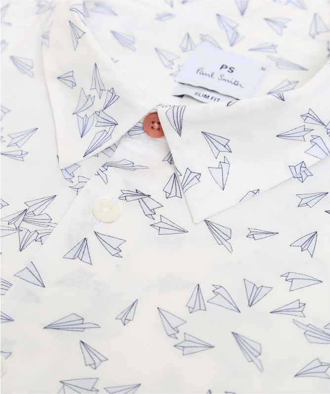 Paul Smith Slim Fit Paper Plane Shirt