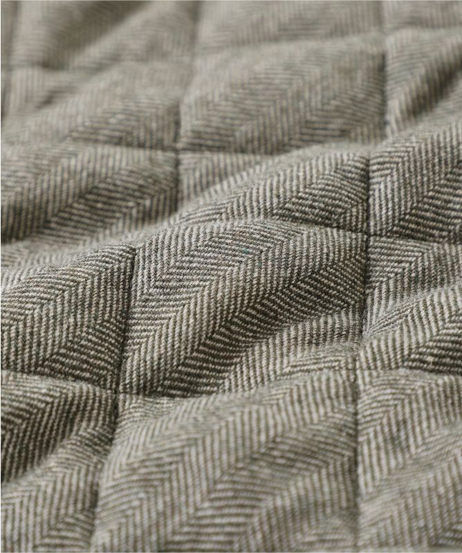 Waterville Water-Repellent Quilted Wool Theo Gilet