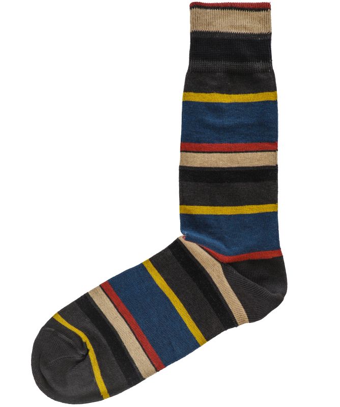 Paul Smith Cotton-Blend Block Stripe Socks