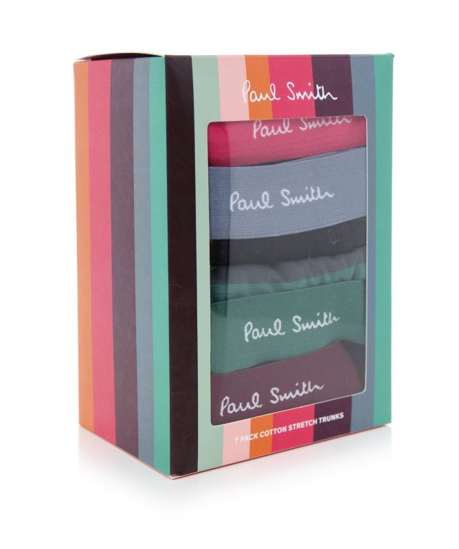 Paul Smith Stretch Cotton Trunks 7 Pack