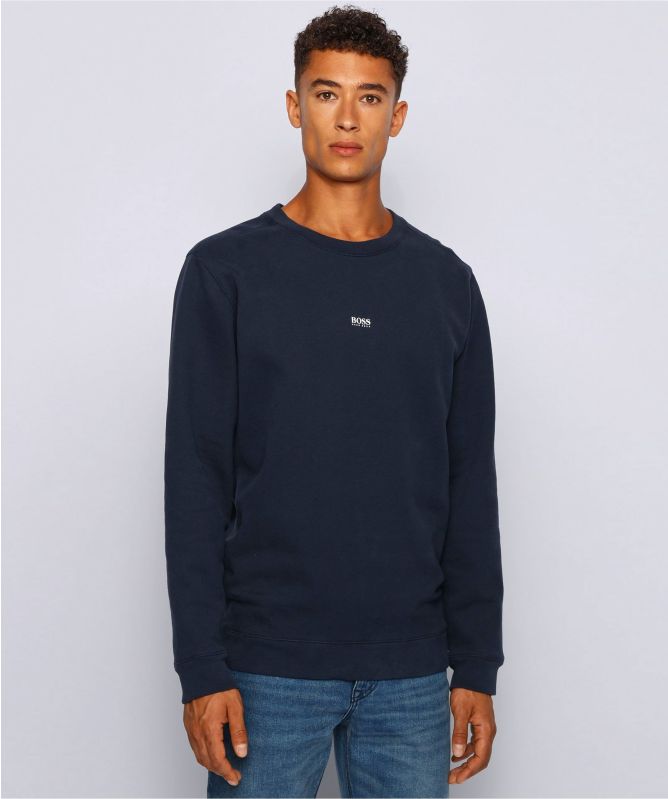 BOSS Relaxed Fit Weevo Sweatshirt