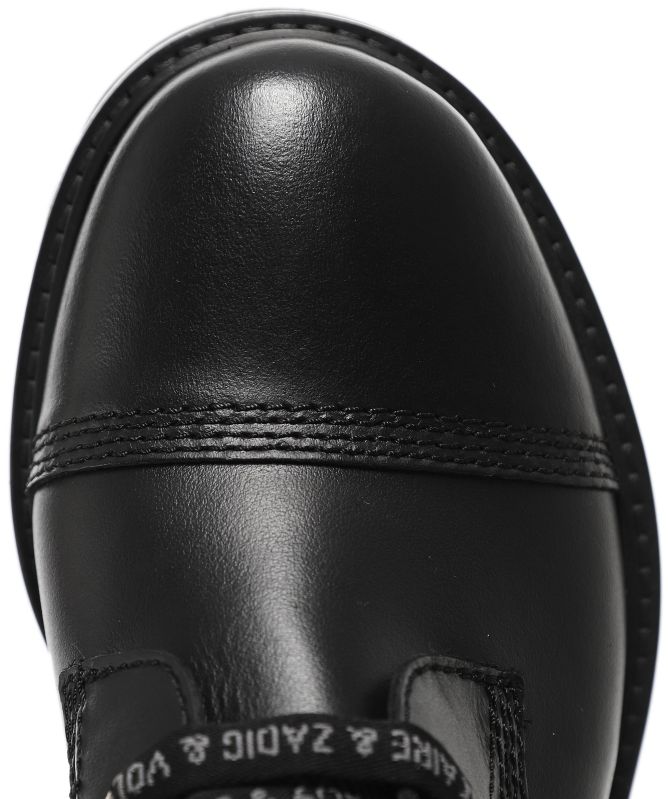 Zadig and Voltaire Joe Leather Combat Boots