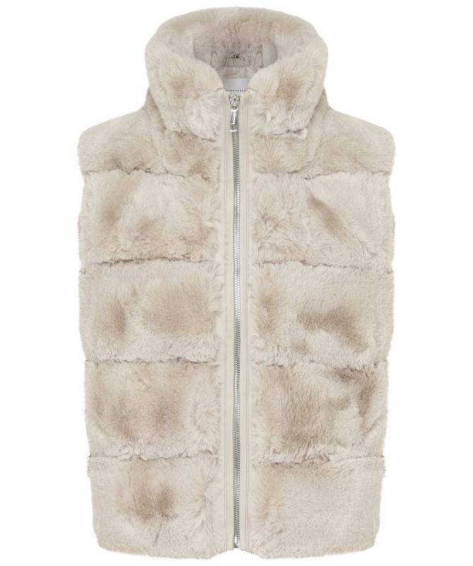 Rino and Pelle May Faux Fur Waistcoat