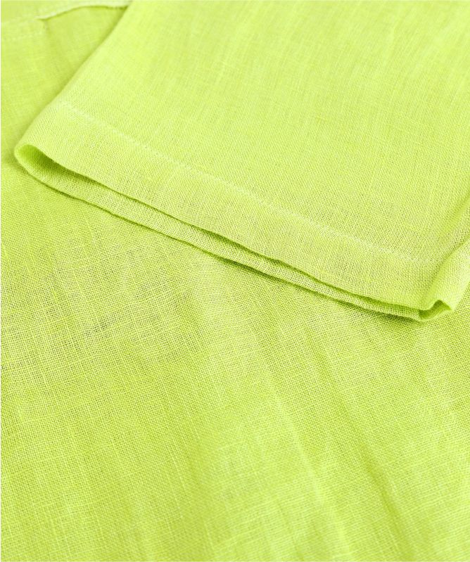 Thanny Anna Asymmetric Linen Top