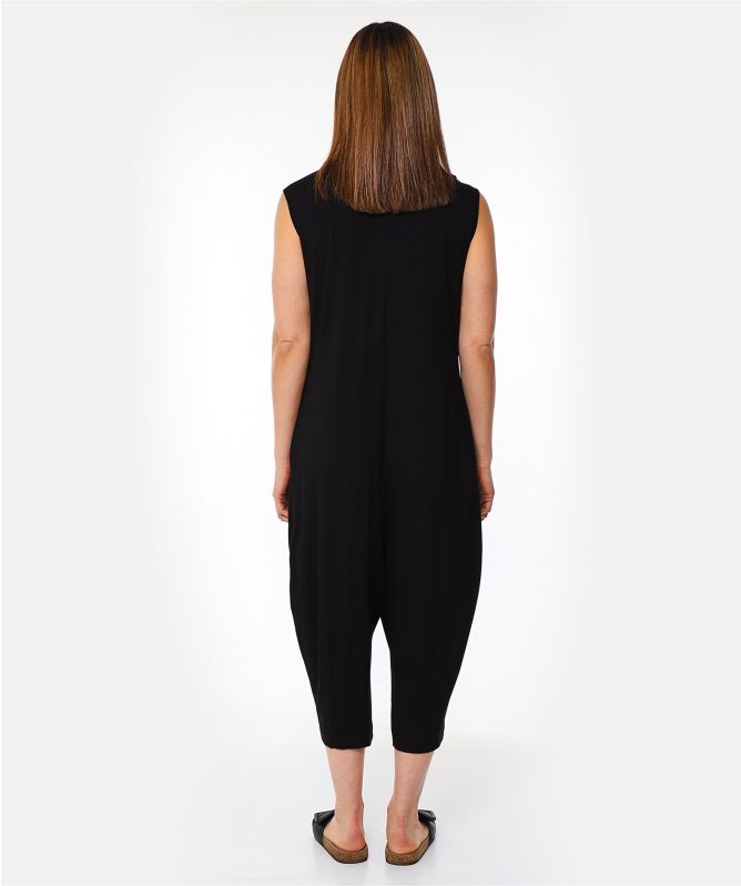 NU London Contrast Collar Jumpsuit