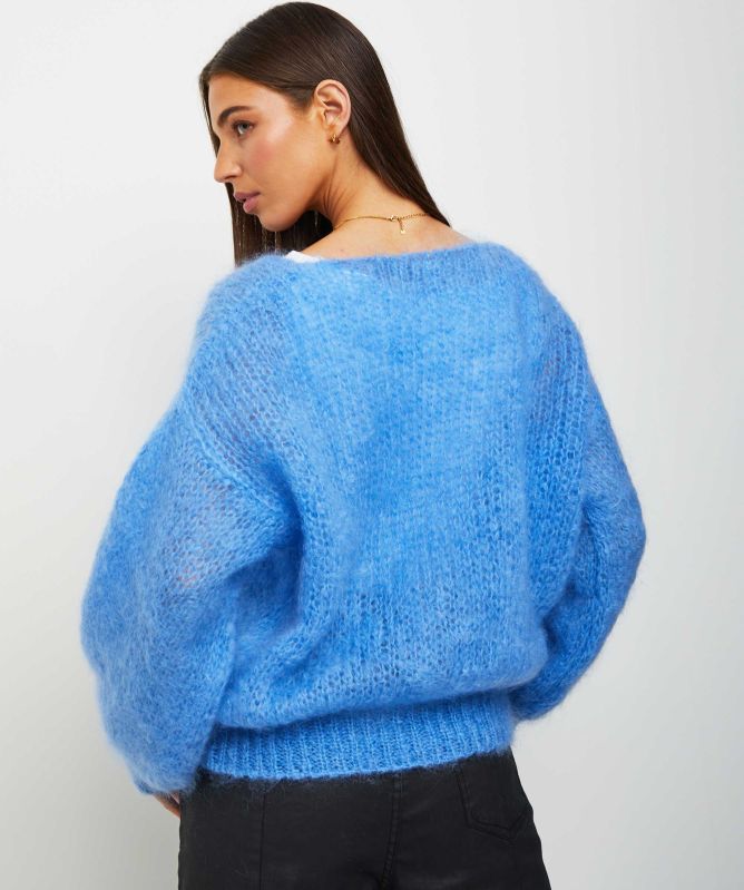 Americandreams Milana Long Sleve Mohair Knit Jumper