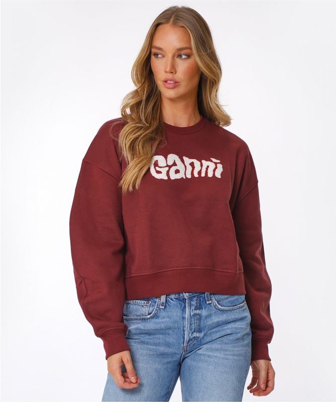 GANNI Isoli Logo Sweatshirt | Jules B