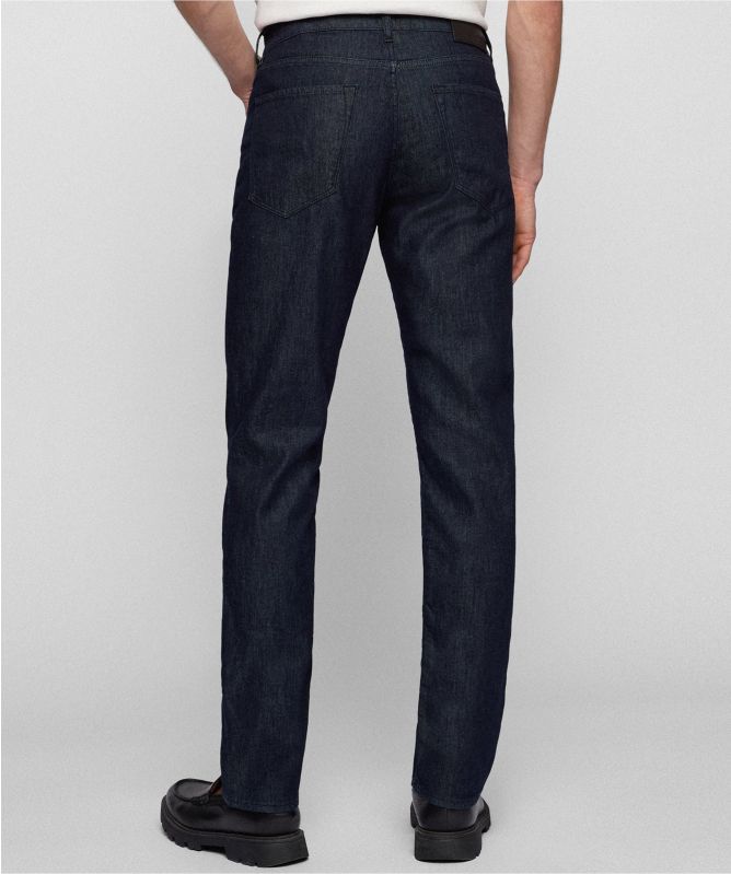 Jean Homme Hugo Boss Maine3-20 à Carreaux, Coupe Regular Jambe Droite - Taille 32/34, Neuf Avec étiquettes