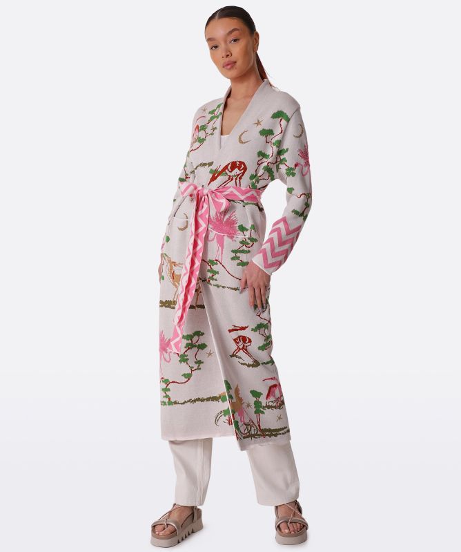 Hayley Menzies Memories of Utopia Cotton Jacquard Duster