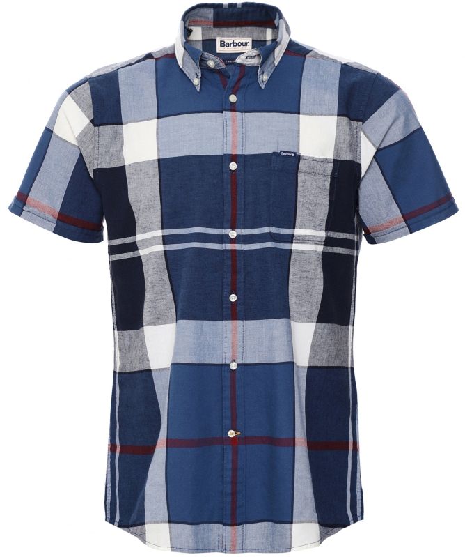 Barbour Linen Cotton Tartan Douglas Shirt