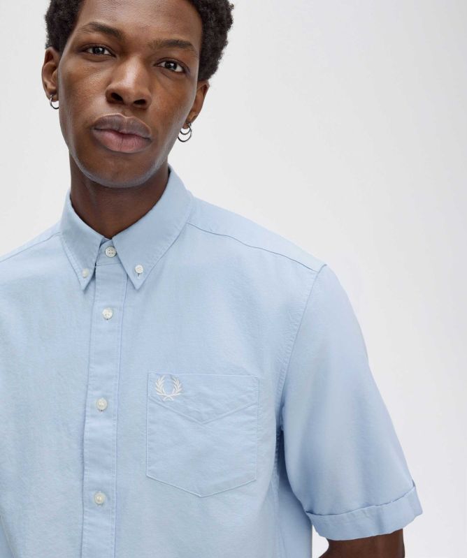 Fred Perry Short Sleeve Oxford Shirt