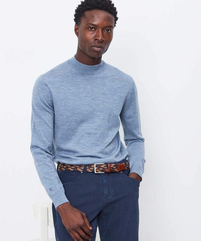 Thomas Maine Merino Turtleneck Jumper