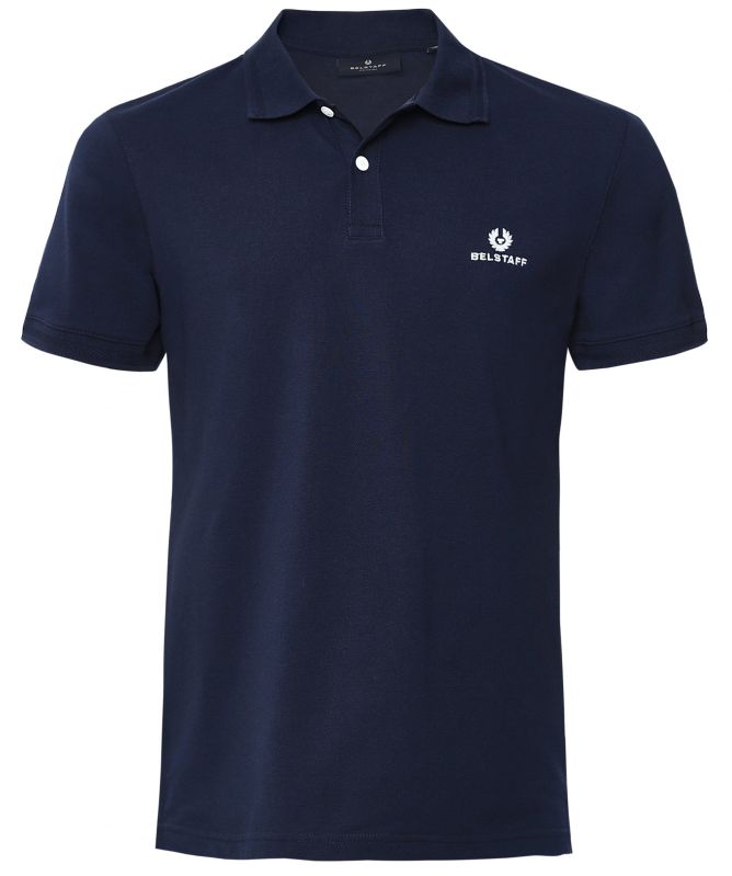 Belstaff Cotton Pique Short Sleeve Polo Shirt