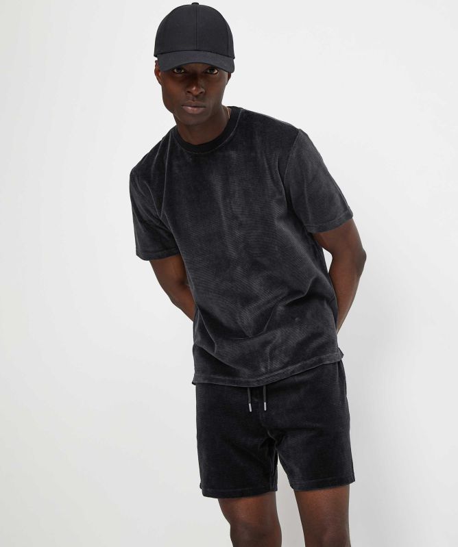 unfeigned Basic Velour T-Shirt