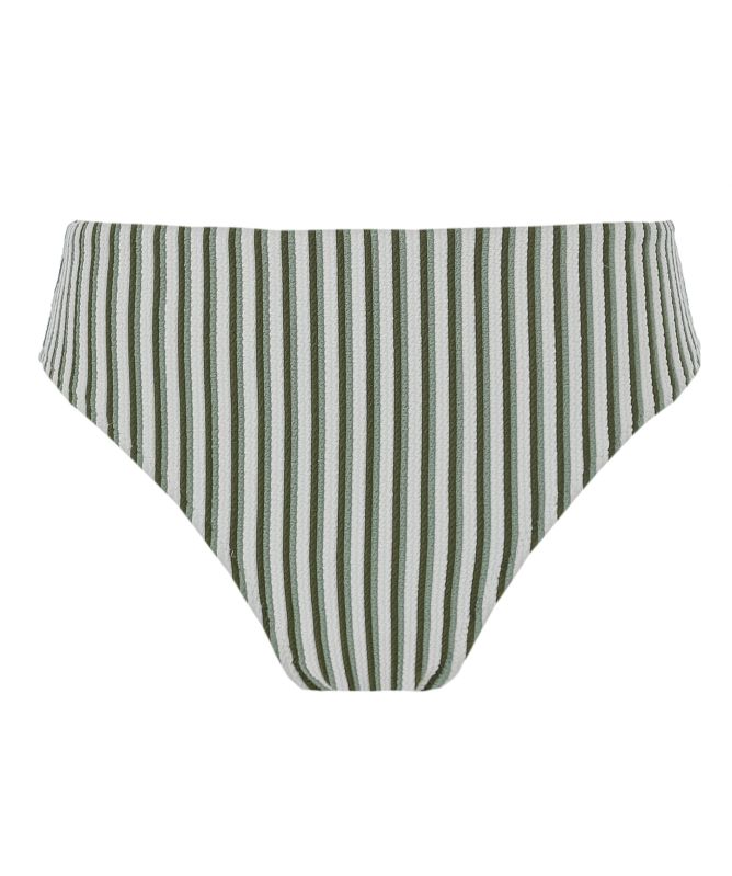 Chelsea Peers Crinkle Stripe Bikini Bottoms