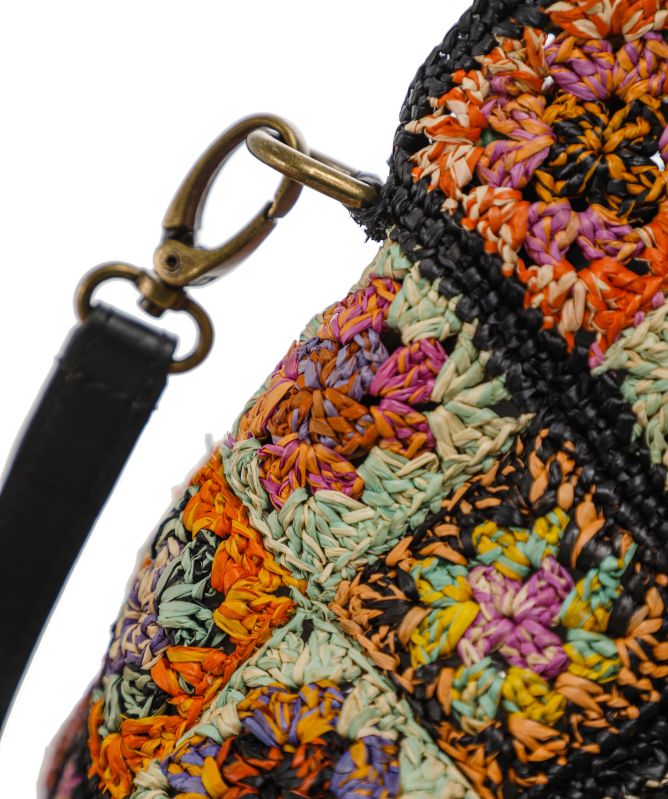 Rabarany Crochet Raffia Bag