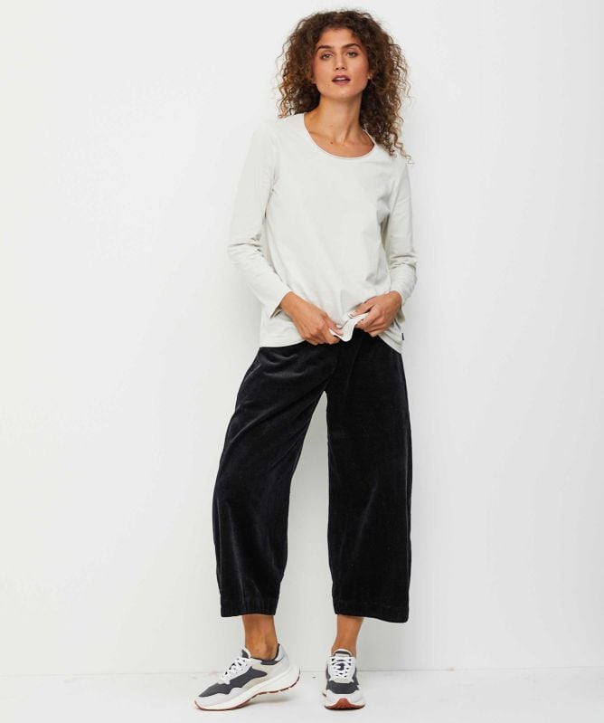 OSKA Corduroy Barrel Leg 432 Trousers