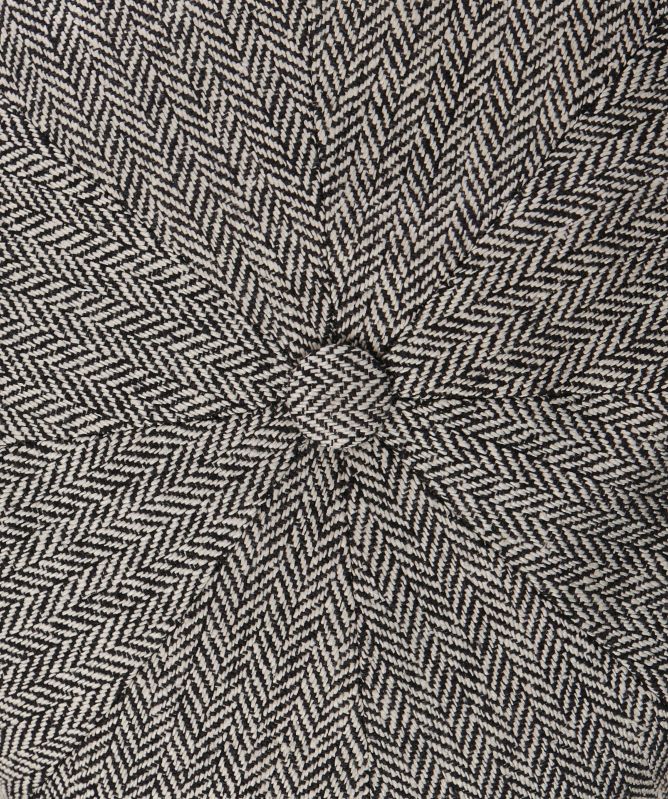 Stetson Silk Herringbone Hatteras Newsboy Cap