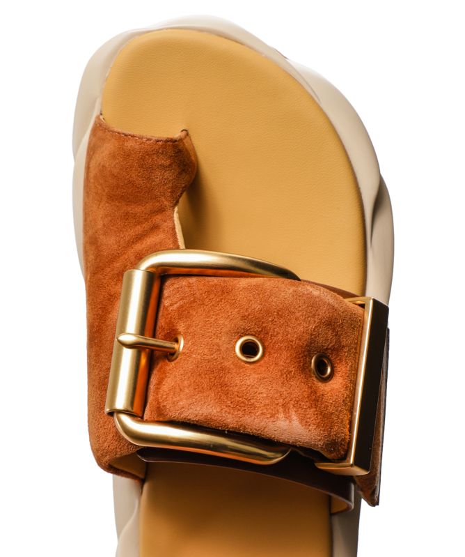 4CCCCEES Mellow Glow Soft Brown Sandals