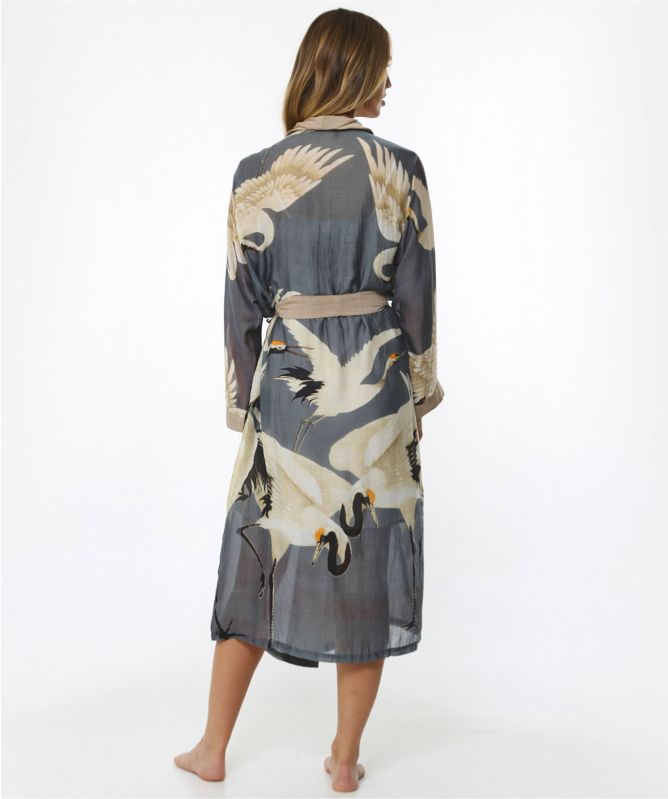 One Hundred Stars Stork Full Length Gown