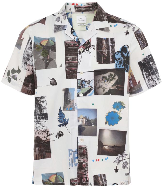 Paul Smith Scrapbook Print Shirt