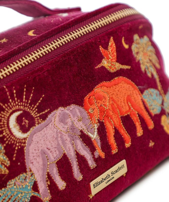 Elizabeth Scarlett Enchanted Elephant Makeup Bag | Jules B