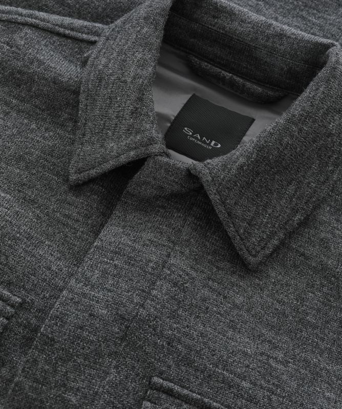 Sand Aiden Knitted Overshirt