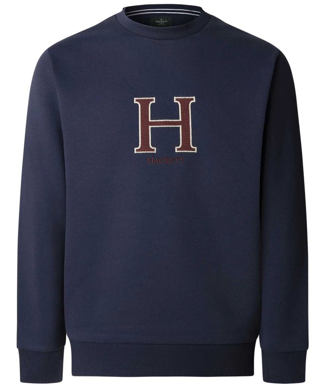 Hackett H Logo Crew-Neck Sweatshirt