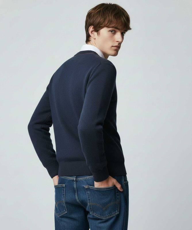 Paul Smith Merino Happy Jumper