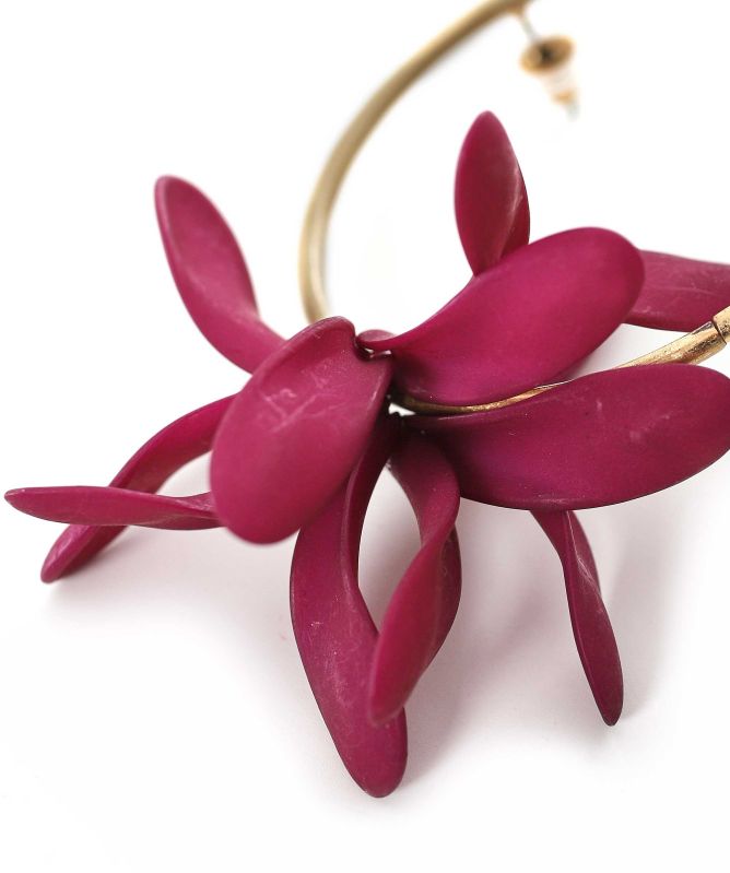 Zen Jewellery Resin Petal Earrings