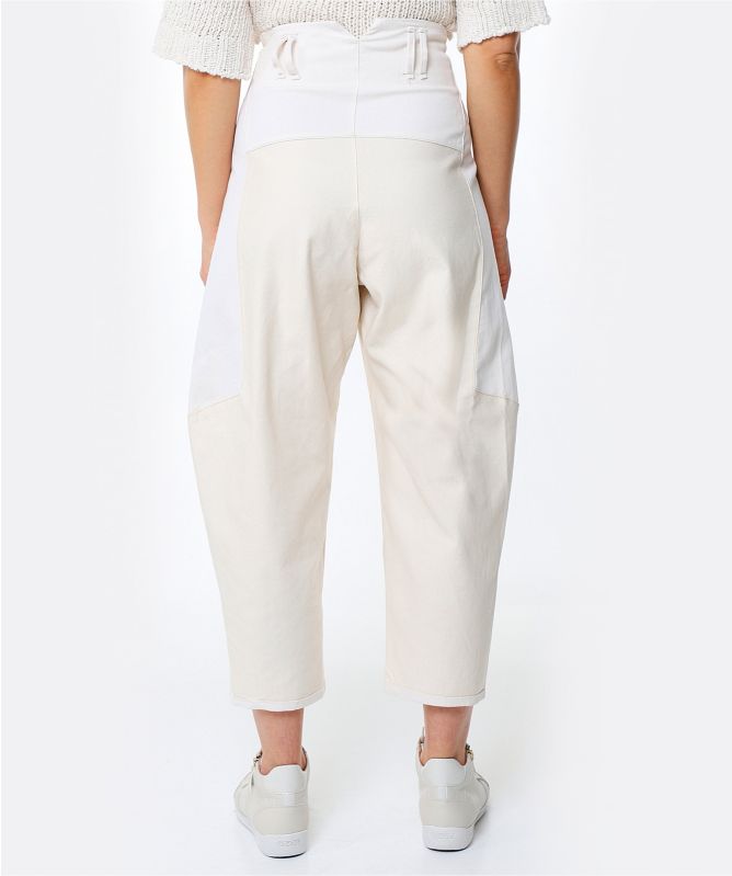 Lurdes Bergada Cropped Denim Trousers