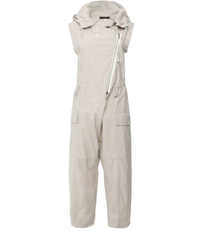 Lurdes Bergada Hooded Zip Jumpsuit