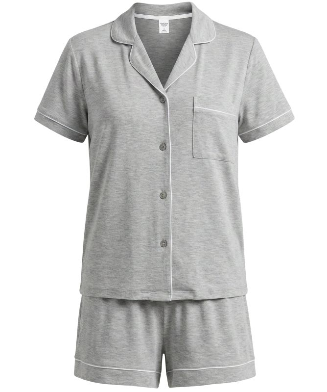 Chelsea Peers Modal Short Button Up Pyjamas