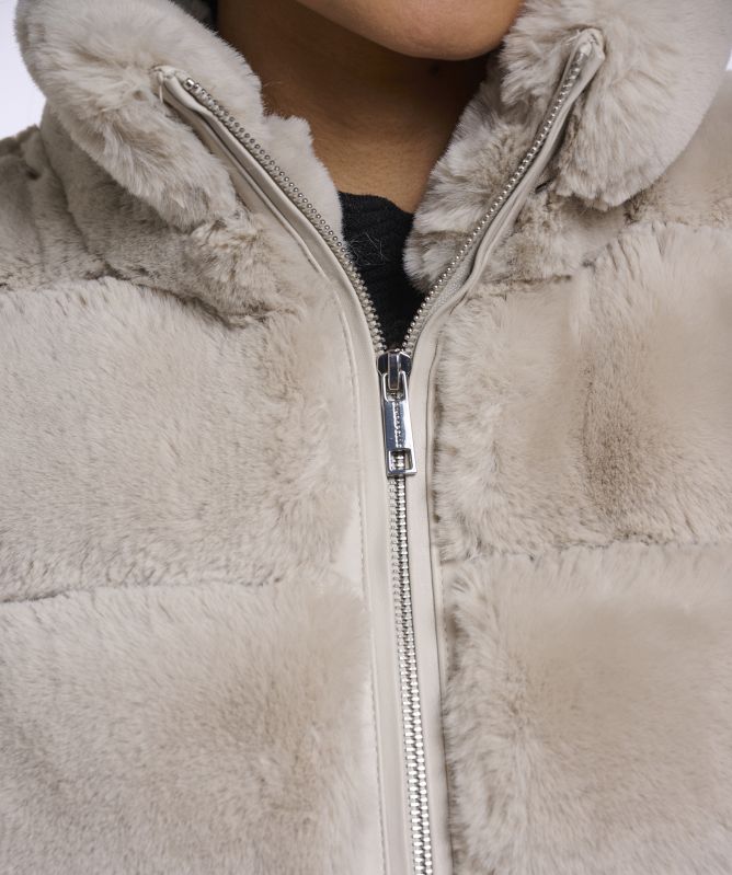 Rino and Pelle May Faux Fur Waistcoat