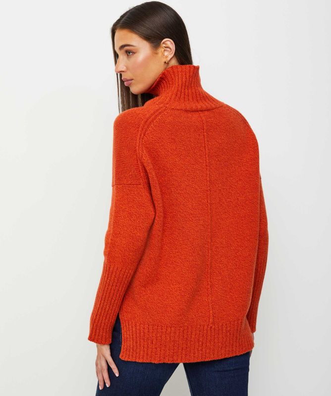 Eddy and Ivy 1985 Merino Cashmere Roll Neck Jumper