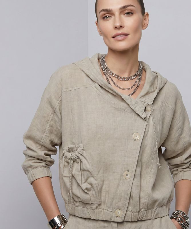 Lurdes Bergada Soraya Hooded Jacket